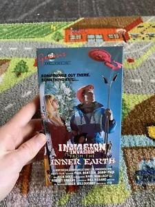 Invasion From The Inner Earth VHS Genesis Video 1988 Super RARE VHS Bill Rebane - Picture 1 of 6
