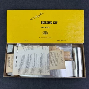Eisenbahn HO Sägewerk Bausatz mit Innendetails Suydam Scale Model Kit #11 Box 55 - Bild 1 von 17