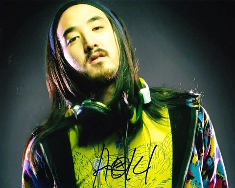 STEVE AOKI SIGNED 8X10 PHOTO 6 Cover