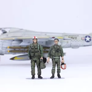 (Pre-pedido) Set 02 pilotos de combate de la Marina de los Estados Unidos 1:48 modelo construido profesional - Imagen 1 de 10