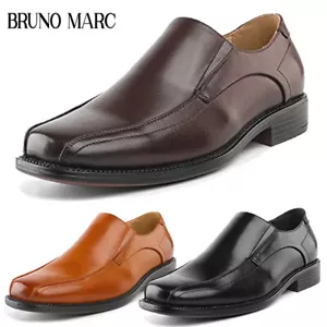 Herren Slipper Halbschuh Schuhe klassische quadratische Zehenpartie formelle Anzug Schuhe Größe - Bild 1 von 30