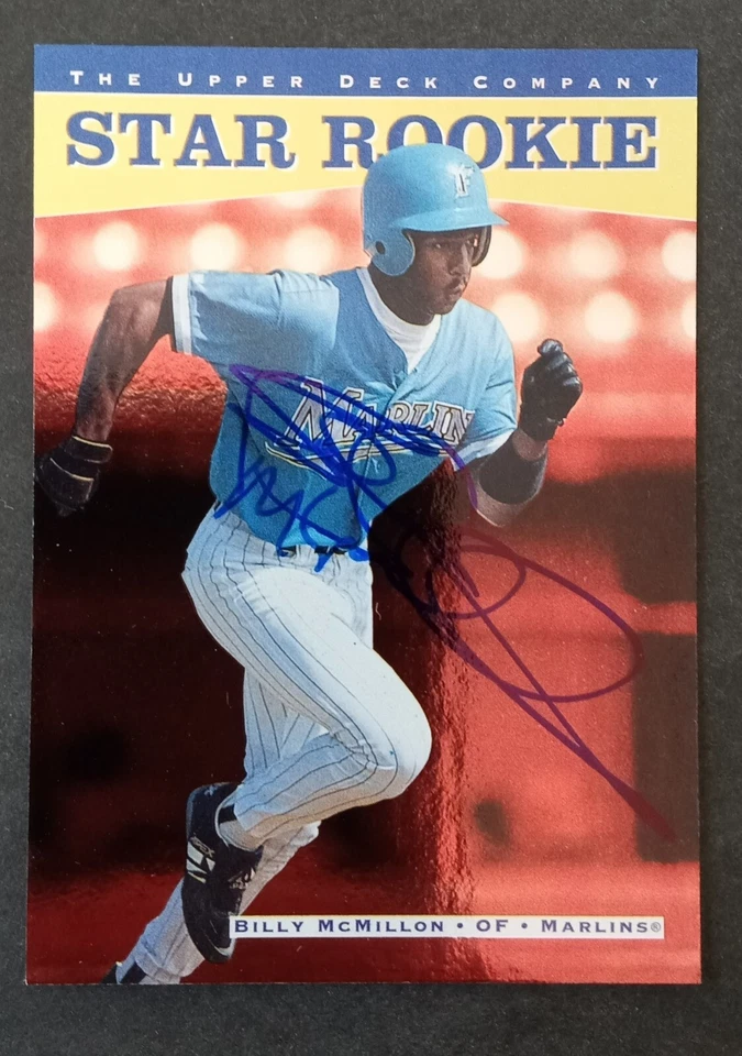 1996 Upper Deck SIGNED: Billy McMillon, MARLINS #236 - Image 1 of 1