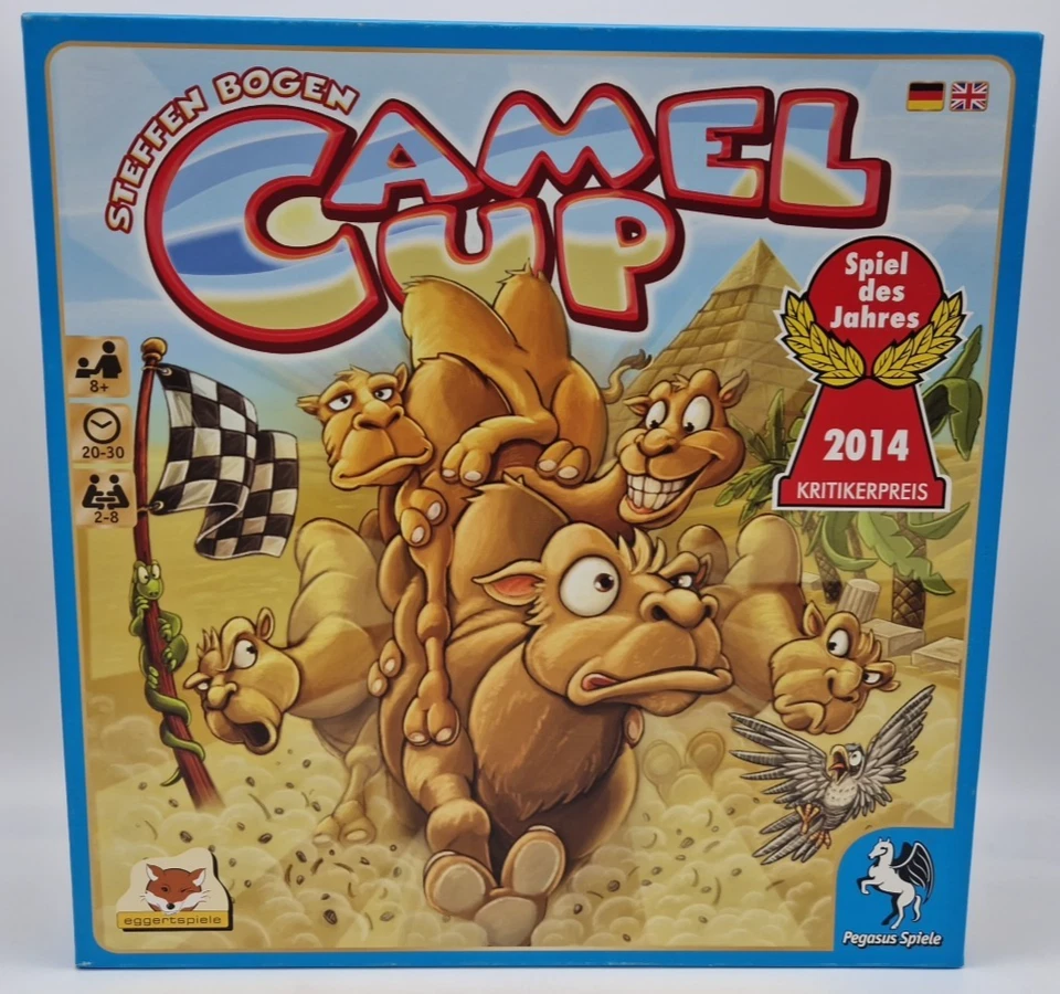 Pegasus Camel Up Gesellschaftsspiel Camel Cup Brettspiel - Bild 1 von 4