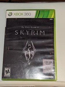 SkyRim  (Microsoft Xbox 360, 2011) Complete CIB Tested & Working American Copy - Picture 1 of 3