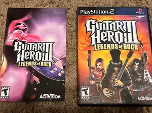 Guitar Hero III 3: Legends of Rock Playstation 2 PS2 Complete w Manual  - Picture 1 of 3