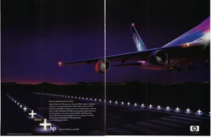 2004 HP ANA All Nippon Airways Japan’s Leading Airline Retro Print Ad/Poster - Picture 1 of 1