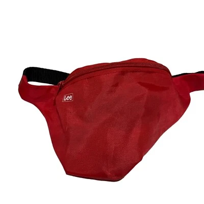 Riñonera LEE vintage años 90 roja cintura cinturón riñonera Y2K Foto 1 de 4