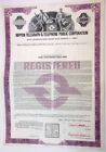 Nippon Telegraph & Telephone Public Corp., 1977 $1,000 Spec 8 1/8% Bond -Purple