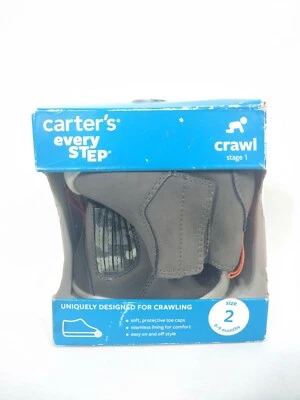 Botas/Zapatos Carter's Every Step Stage 1 - Talla 2 (6-9M) Gris/Botines Camuflaje 👶 Foto 1 de 4
