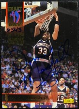 1995 SIGNATURE ROOKIES DRAFT DAY DONNY MARSHALL #1 /7750 SIGNED AUTOGRAPHED NBA 
