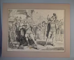 3 INCISIONI SOLDATINI ROMANI BARTOLOMEO PINELLI~ROMA 1818/19~CLASSICO ANTICO - Foto 1 di 8