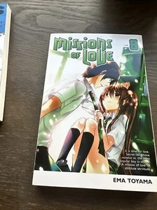 Missions of Love 8 Paperback Ema Toyama English Version - Picture 1 of 8