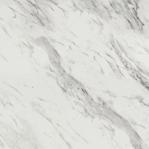 White Laminate Sheet Calcutta Marble Gloss 4 x 12 ft Kitchen Countertop Bathroom - Picture 1 of 12