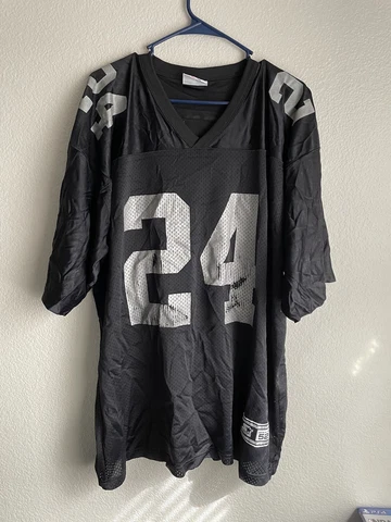 Vintage Starter Raiders Charles Woodson Jersey Size 52 Check Measurements Vegas Cover
