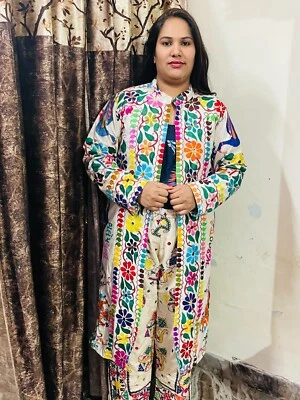 Banjara jacket,Boho Hippie,Handwork coat, upcycled embroidery jacket embellished - Image 1 of 4