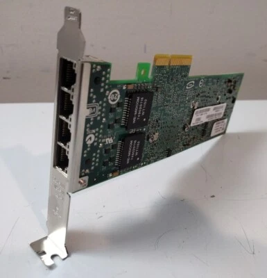 Intel ET2 Quad Port Server Adapter 1GB PCI-E Network Card  cpu-d42543 used/work - Image 1 of 4