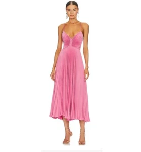 ALC Aries/Gemini Dress in Pink. NWT. Size 8. Retail- $800 - Picture 1 of 7