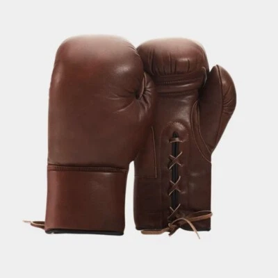 Vintage Leder Boxhandschuhe - Retro Style für Punching & Training Classic Gear - Bild 1 von 4