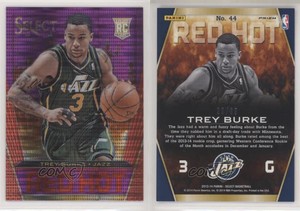 2013-14 Panini Select Red Hot Purple Prizm /99 Trey Burke #44 Rookie RC