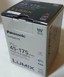 Panasonic Lumix GX Vario PZ 45-175mm f4.0-5.6 ASPH POWER OIS H-PS45175-S Silver - Picture 1 of 5