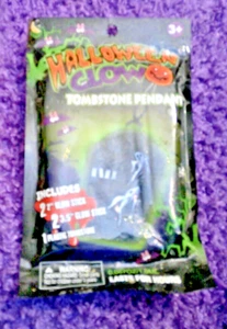 TOMBSTONE Pendent Glow Stick Toy  2-2 " GLOW STICK 2-3.5 GLOW STICK, 1 TOMBSTONE - Picture 1 of 1