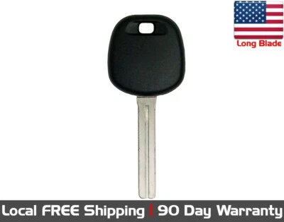 1x Llave Transpondedor de Repuesto Nueva para Vehículos Lexus Selectos 4C Chip Hoja Larga Foto 1 de 4