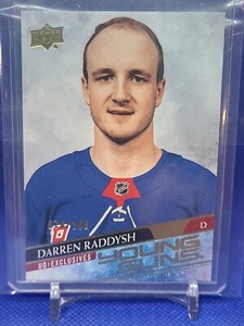 2020-21 Upper Deck Young Guns UD Exclusives Darren Raddysh /100 New York Rangers