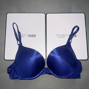 Victoria’s Secret 34A Bombshell Miraculous Plunge Bra Add 2 Cup Size Push Up - Picture 1 of 7