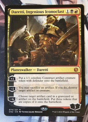 Daretti, Ingenious Iconoclast Lightly Played Magic The Gathering - Image 1 of 2