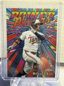 2025 Topps Chrome #PP-23 Brooks Lee (RC) Power Players - Picture 1 of 2