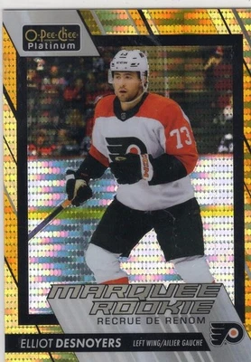 2023-24 O-Pee-Chee Platinum Seismic Gold #216 Elliot Desnoyers RC /50 - Image 1 of 2