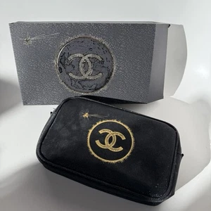 Chanel New In box makeup bag pouch clutch cosmetic case limited edition Glitter - Picture 1 of 8