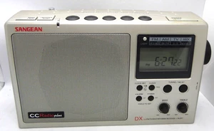 Radio Sangean CC Plus DX AM FM TV banda meteorológica radio probada y funcionando - Imagen 1 de 8