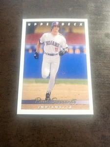 ⚾️1993 Upper Deck #196 Paul Sorrento Cleveland Indians C159 - Picture 1 of 12
