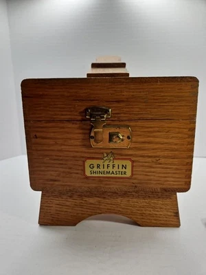 Caja limpiaparabrisas Griffin Shinemaster vintage y latas y cepillos vintage incluidos Foto 1 de 4