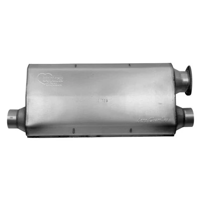 For Chevy Camaro 67-02 Aero Chamber Aluminized Steel Oval Silver Exhaust Muffler Foto 1 de 3