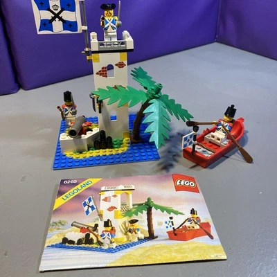 LEGO Piratas: Isla del Sable (6265) 100% Completo con Instrucciones Foto 1 de 4