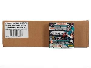 2024 PANINI PRIZM FOOTBALL MEGA 20-BOX CASE (NEON GREEN PULSAR) - Picture 1 of 8