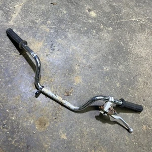 honda trx125 fourtrax 125 handlebars handle bar bars chrome original oem 1986 86 - Picture 1 of 7