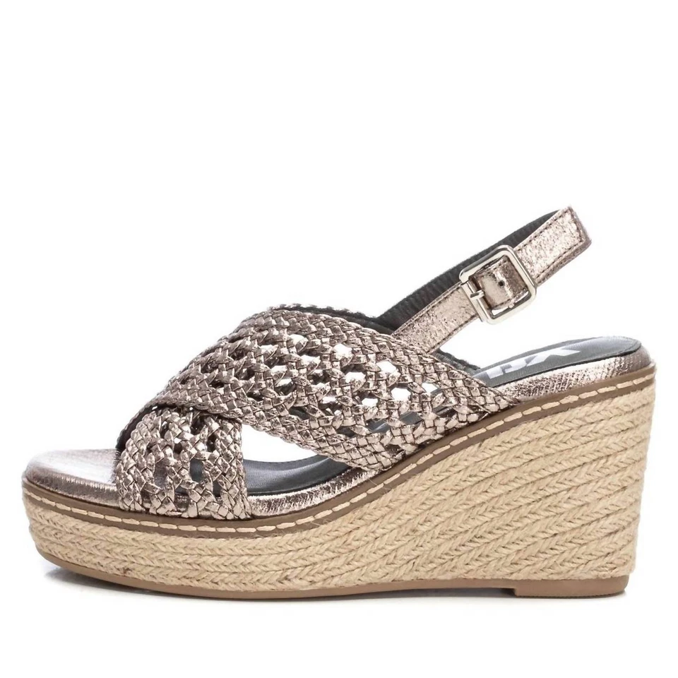 Sandalias de cuña para mujer Xti plomada Foto 1 de 1