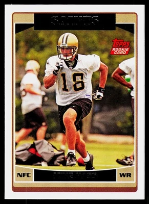 Mike Hass, 2006 Topps, #313, New Orleans Saints, RC - Image 1 of 2