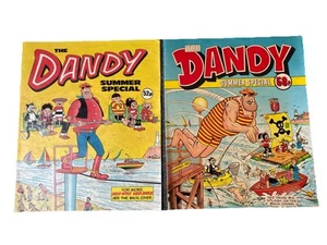 The Dandy Summer Special 1986 & 1987 Fantastic Condition UK Vintage Comic Book - Picture 1 of 12