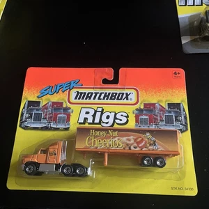 1994 Matchbox Super Rigs Honey Nut Cheerios, Ford Aeromax Semi, NIB - Picture 1 of 7