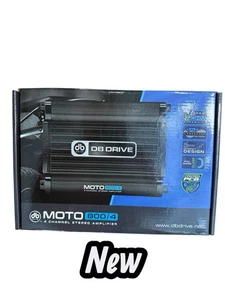 DB Drive MOTO400/4 4 Channel 800W RMS Motorcycle/Marine Compact Amplifier New F - Picture 1 of 1