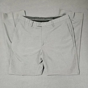 Pantaloni eleganti Banana Republic 34 x 32 classici grigio chiaro vestibilità comoda - Foto 1 di 10