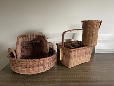 The Home Makers Idea Company Divided Organizer Basket and set - Image 1 of 4