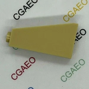 1x Lego 4460a Slope 75 2 x 1 x 3 - Open Stud - TAN - Imagen 1 de 1