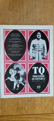 Theatre Quarterly Magazine 1977 - PLaying HENRY IV - Glasgow Unity Theatre etc.. - Image 1 of 4
