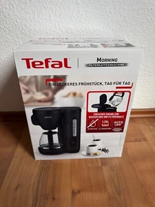 Tefal Kaffeemaschine mit Glaskanne Filterkaffee 10 Tassen CM2M schwarz *NEU/OVP* - Bild 1 von 12