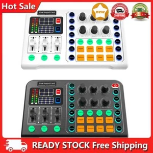 M6 Live Sound Card Bluetooth-Compatible Professional Audio Mixer OTG Transfer - Photo 1/15